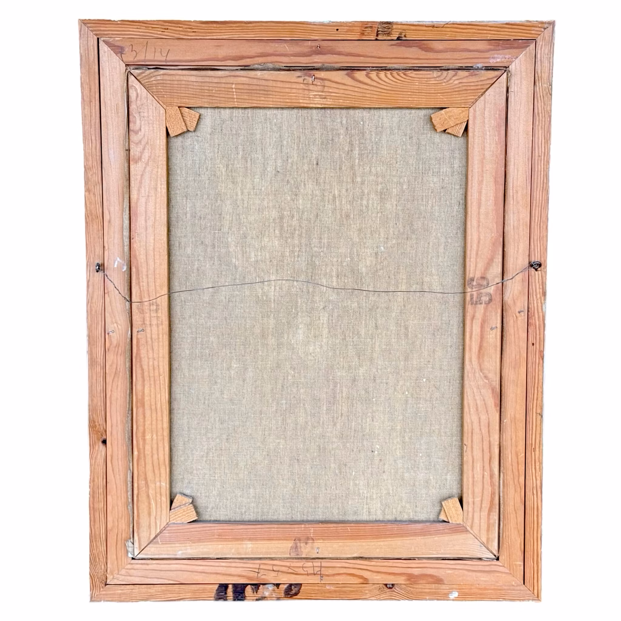 Onbekende kunstenaar, Olieverfschilderij op doek