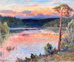 GERT INGEMAR ELISSON ( Sverige, 1928 - 2011). Oljemålning på duk, Signerad