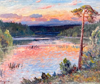 GERT INGEMAR ELISSON (Ruotsi, 1928 - 2011). Öljymaalaus kankaalle, Signeerattu