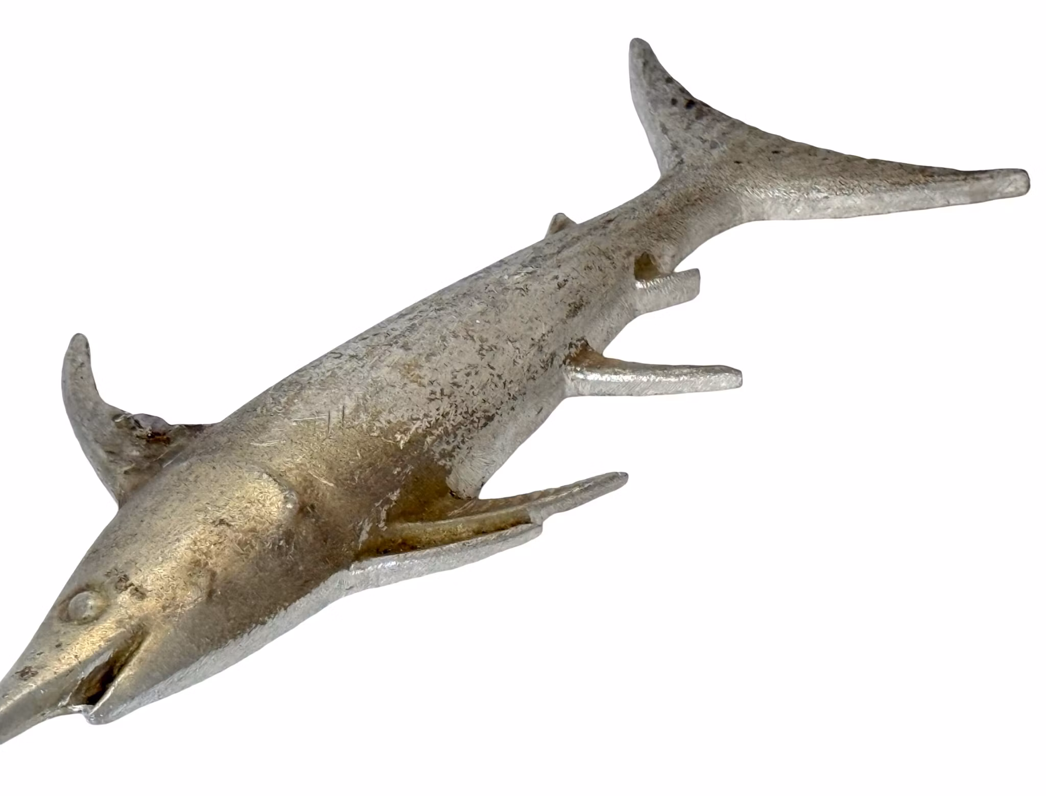 Alf Pålsson, Skulptur figurin, svärdfisk, tenn