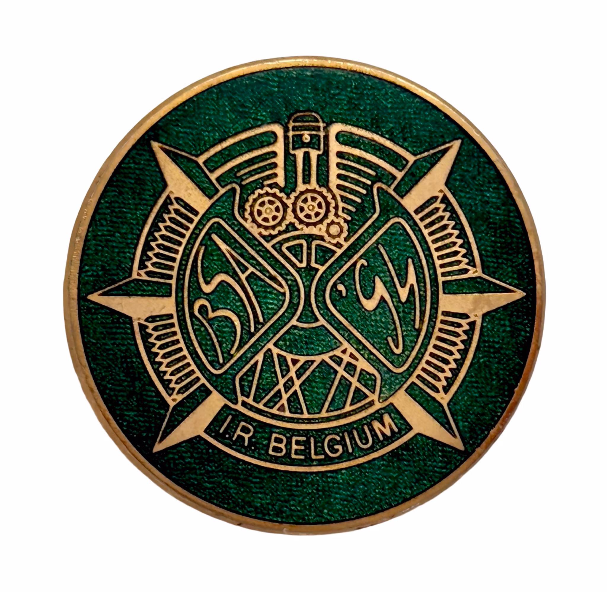 I.R. Belgio, BSA, medaglia / distintivo