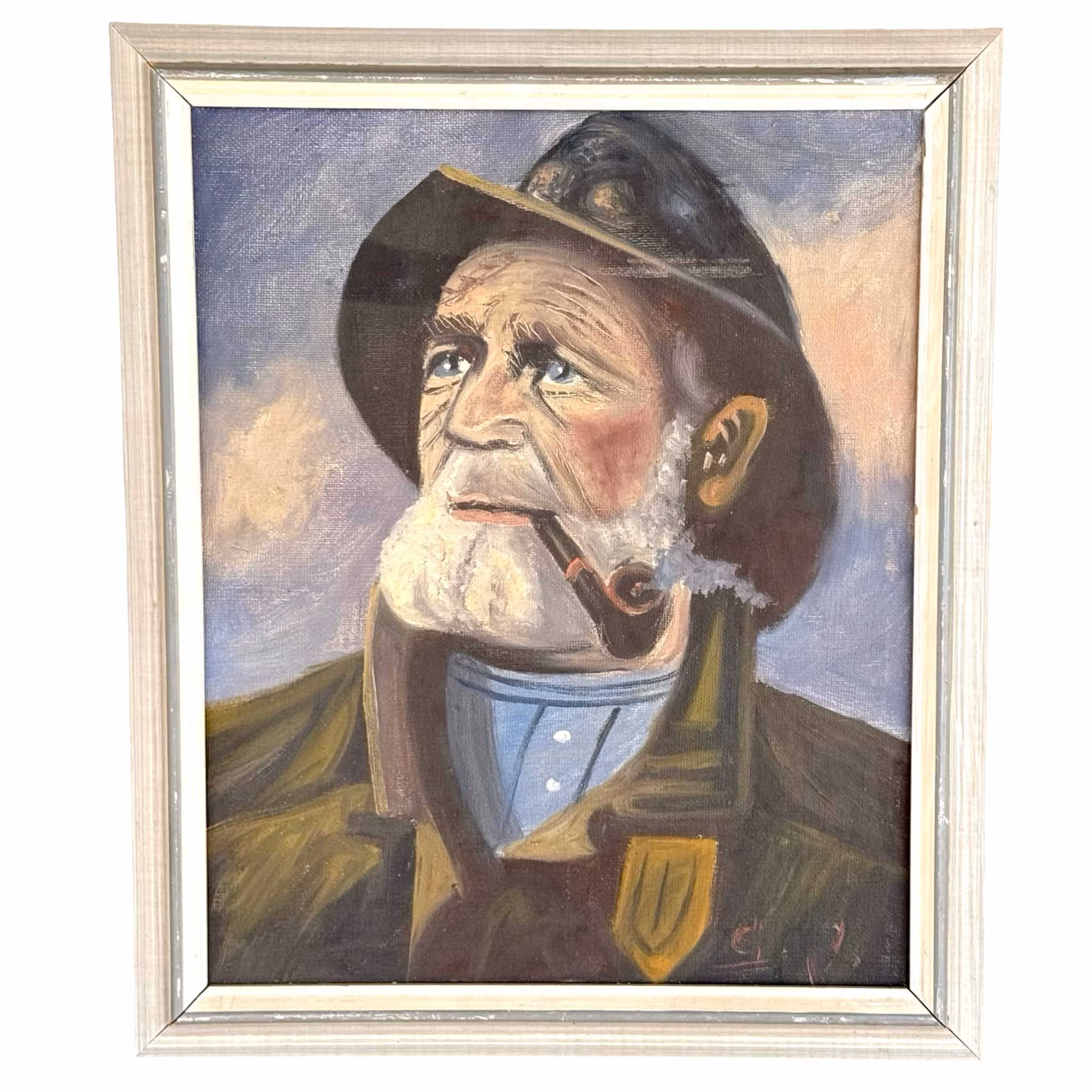 Niezidentyfikowany artysta, Obraz olejny na płótnie, Podpisany