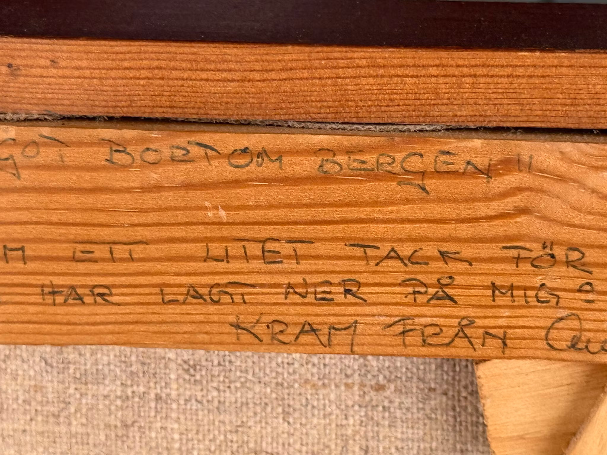 Artista no identificado, Pintura al óleo sobre lienzo, Firmada