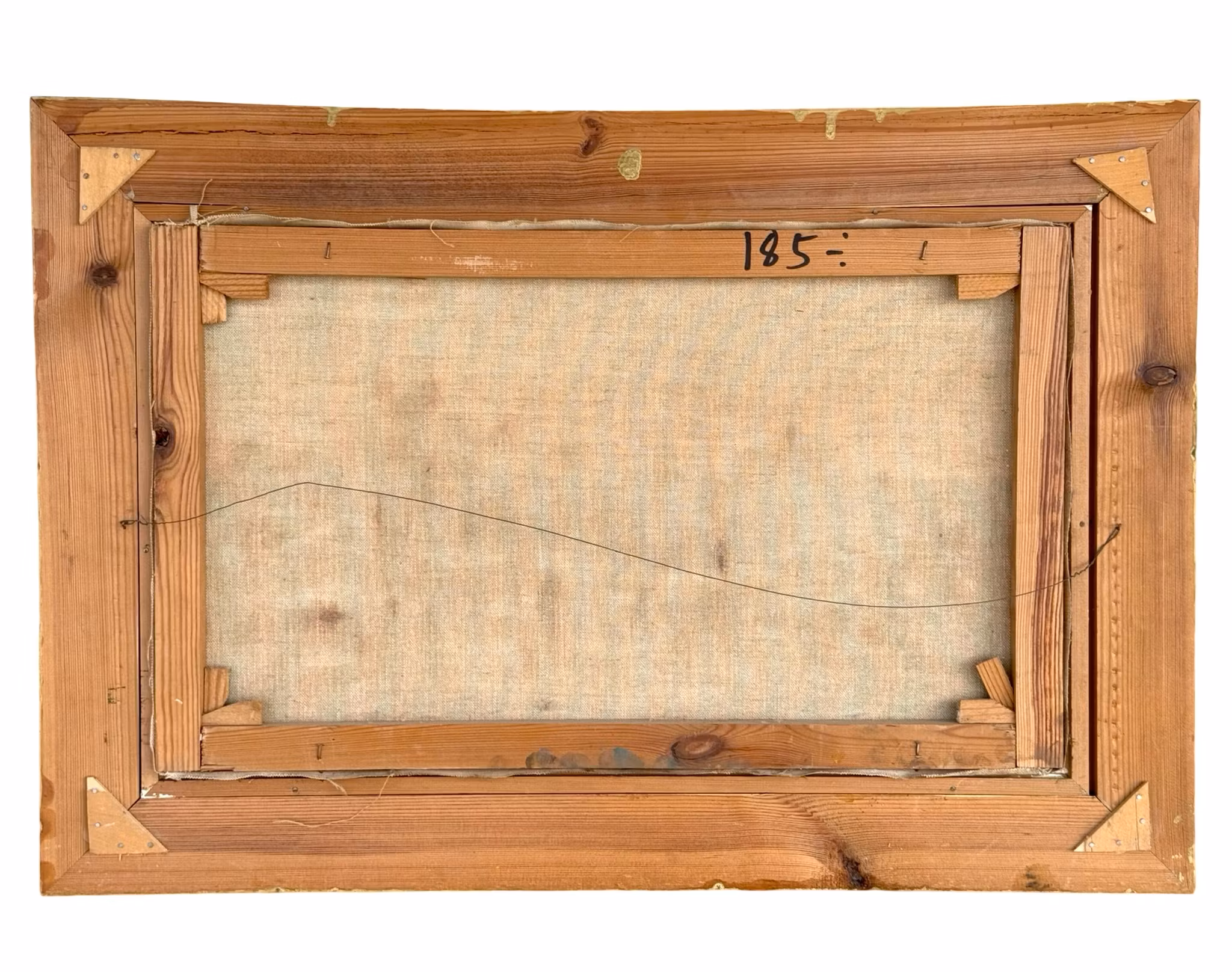 Tuntematon taiteilija, Öljymaalaus kankaalle, Signeerattu