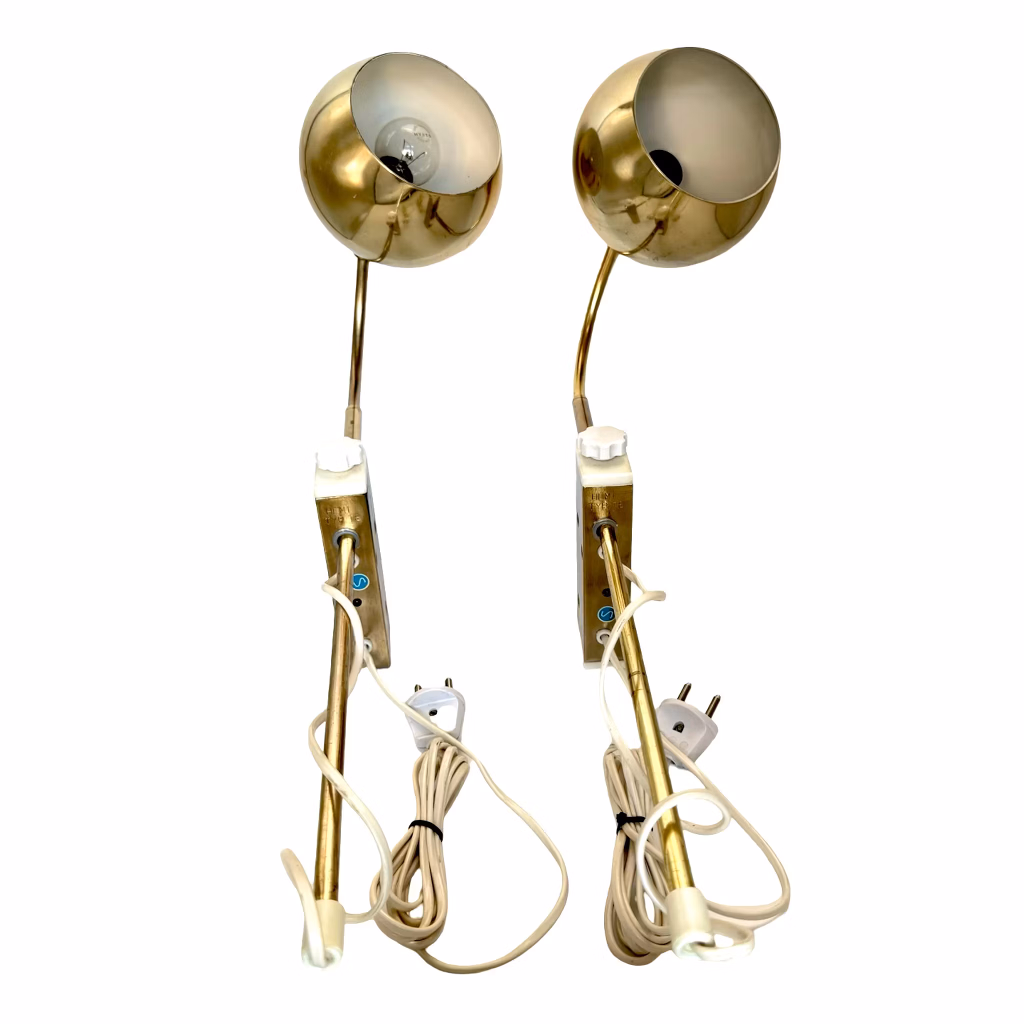 Lámparas de pared Lennart Centervall, Hemi, tipo T8