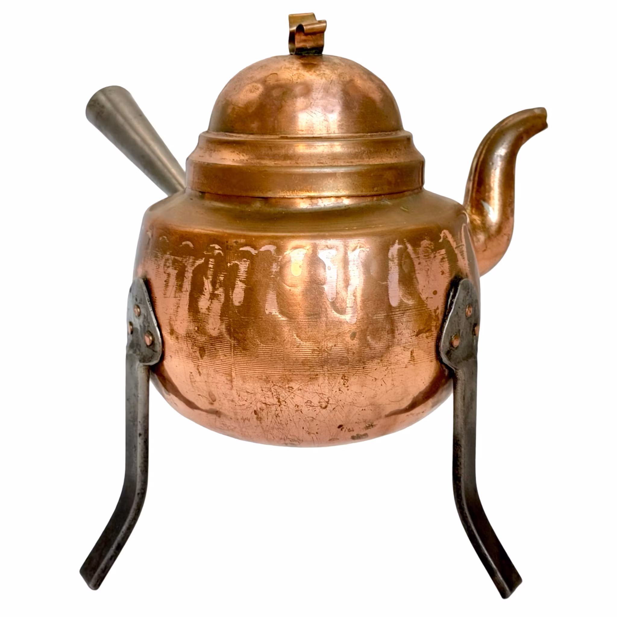 Antik tekannor Kaffekannor koppar