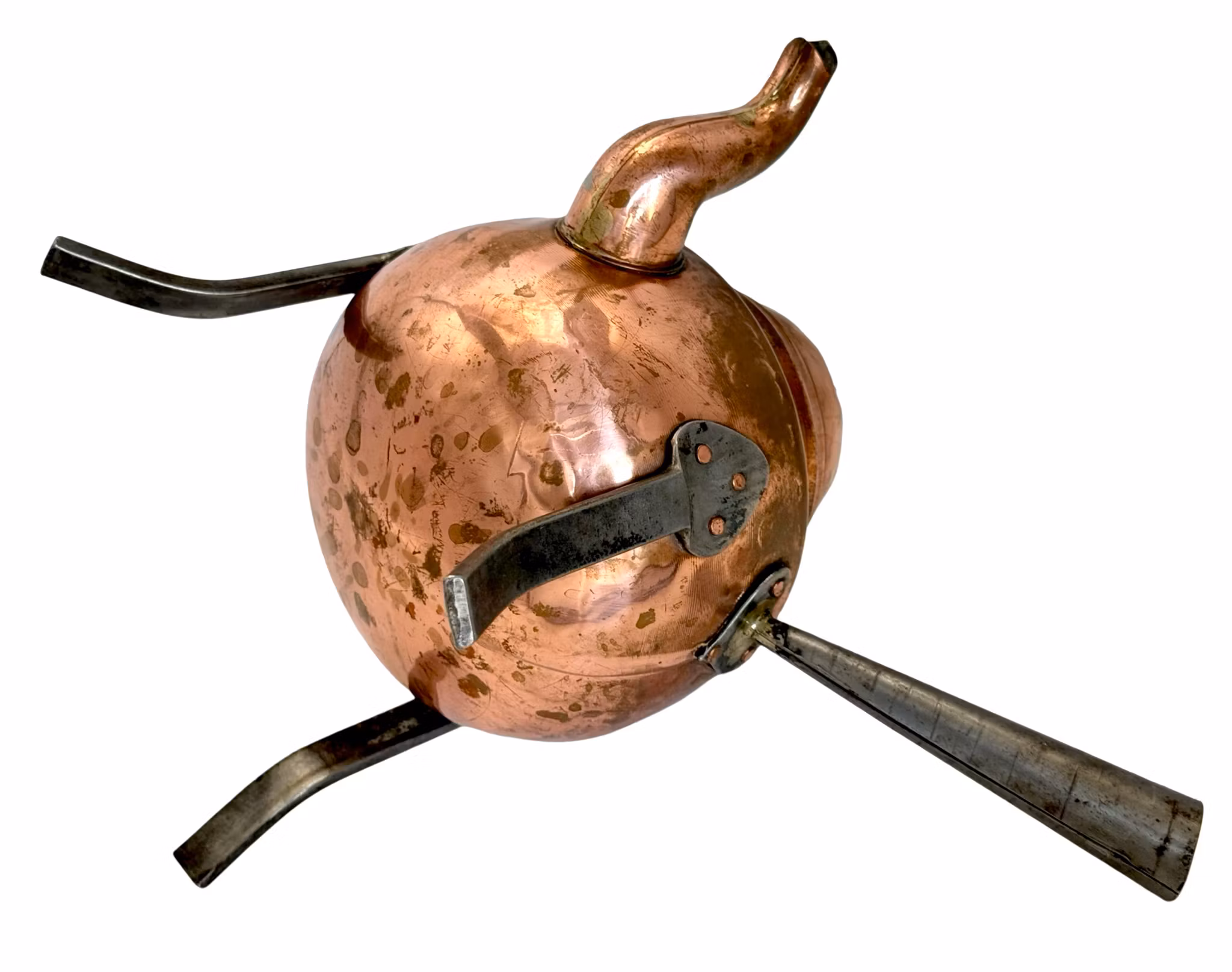 Antik tekannor Kaffekannor koppar