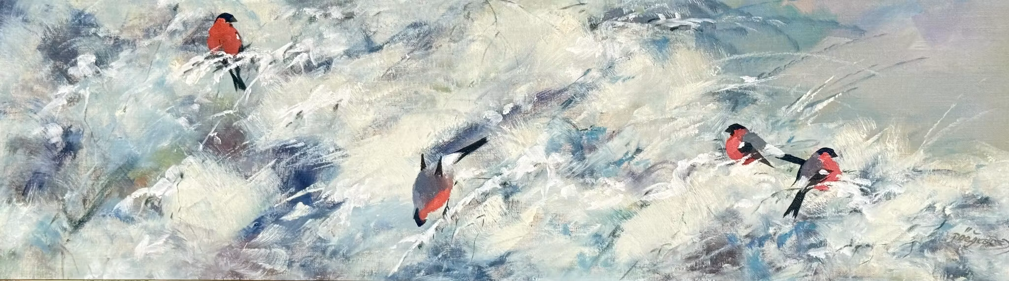 Per Åkered, Ölgemälde auf Leinwand, Signiert