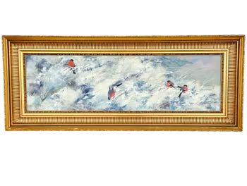 Per Åkered, Öljymaalaus kankaalle, Signeerattu