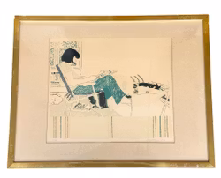 DIRETTORE GENERALE ROLF PETTERSON Litografia, firmata, datata - 76, numerata 60/125