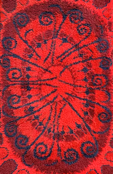 Vintage Rya Matta Skandinavisk Design