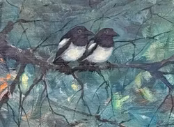 Per Åkered, Oljemålning på duk, Signerad