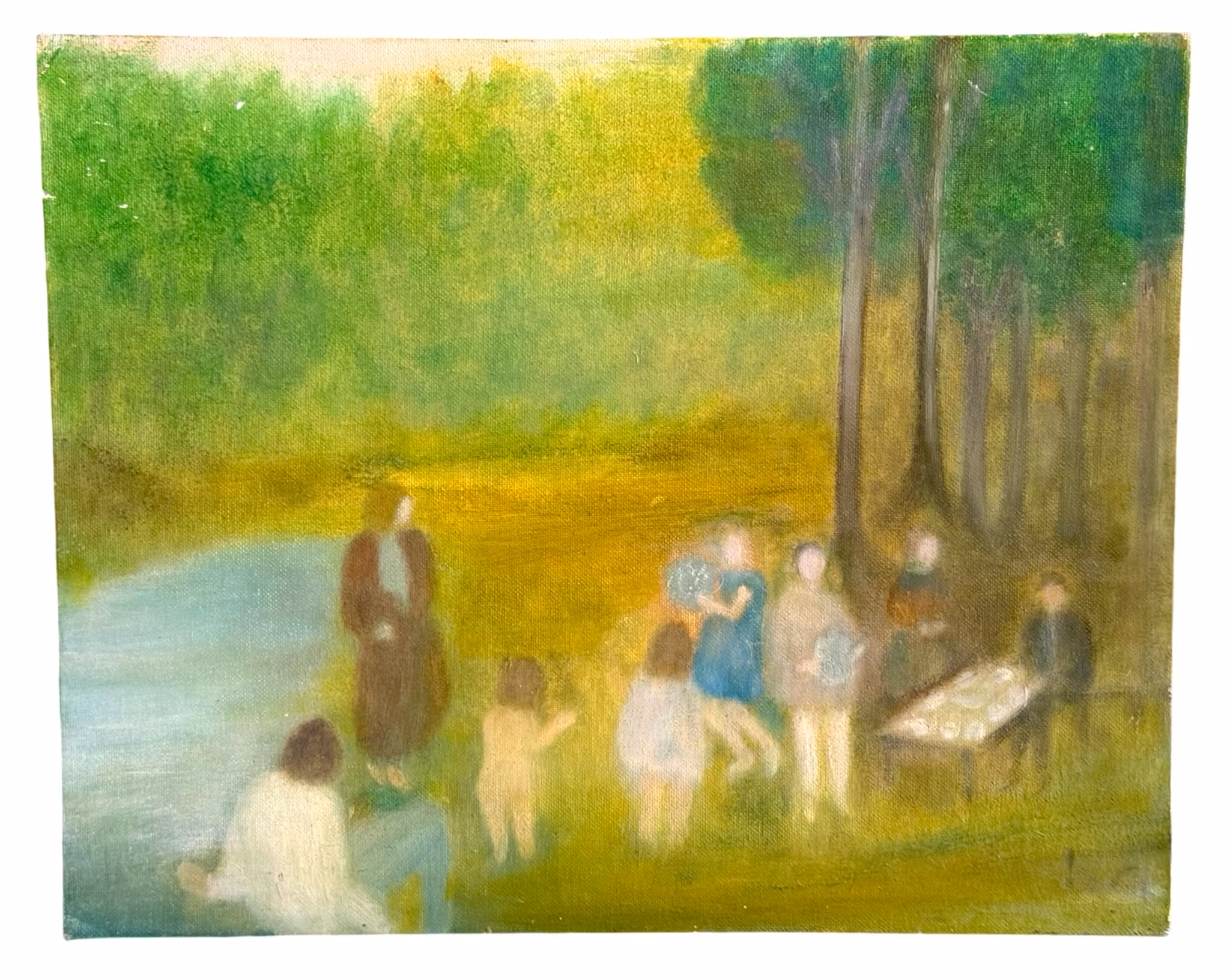 Tuntematon taiteilija, öljymaalaus, signeerattu