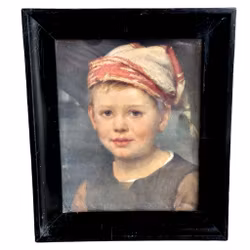 Hansel framed portrait print by Ferdinand Schauss