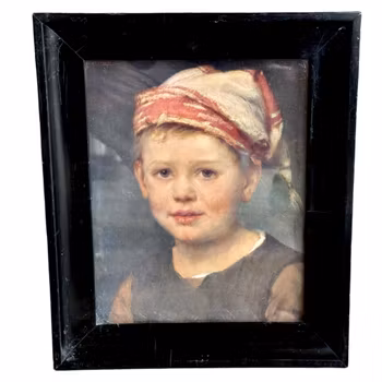 Hansel inramade porträtt tryck av Ferdinand Schauss