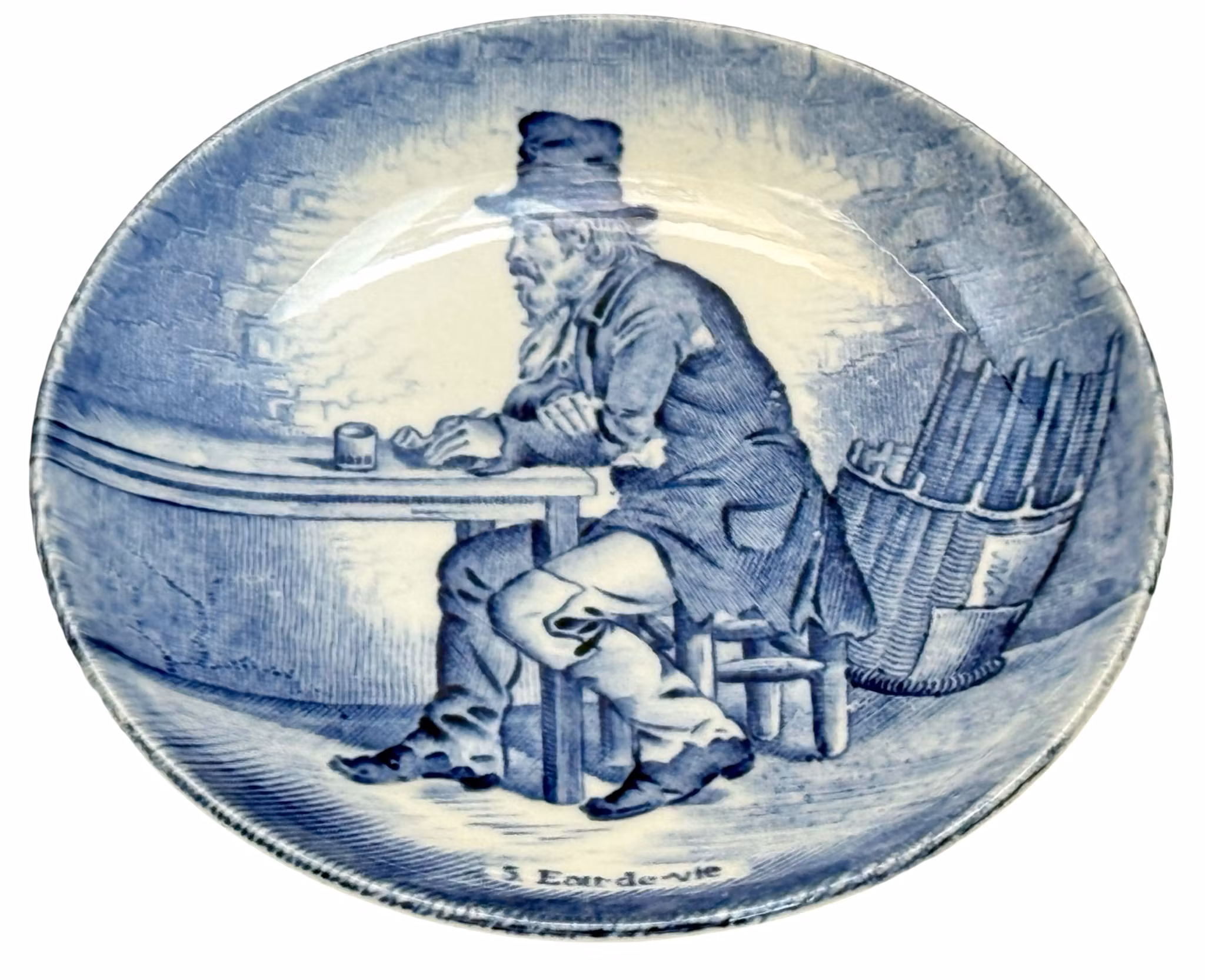 5 st, Väggtallrik Pale Ale Delfts Made for Royal Sphinx by Boch