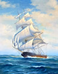 Carl-Ivar Öfverbeck (Ruotsi, 1899-1976). Öljymaalaus kankaalle, Signeerattu