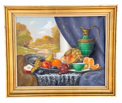 JOHAN KAROLY REINPRECHT (Ungarn F 1903), Oliemaleri på lærred, Signeret