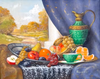 JOHAN KAROLY REINPRECHT (Ungern F 1903), Oljemålning på duk, Signerad