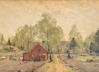 Alfred Thörne - Gammal tryck