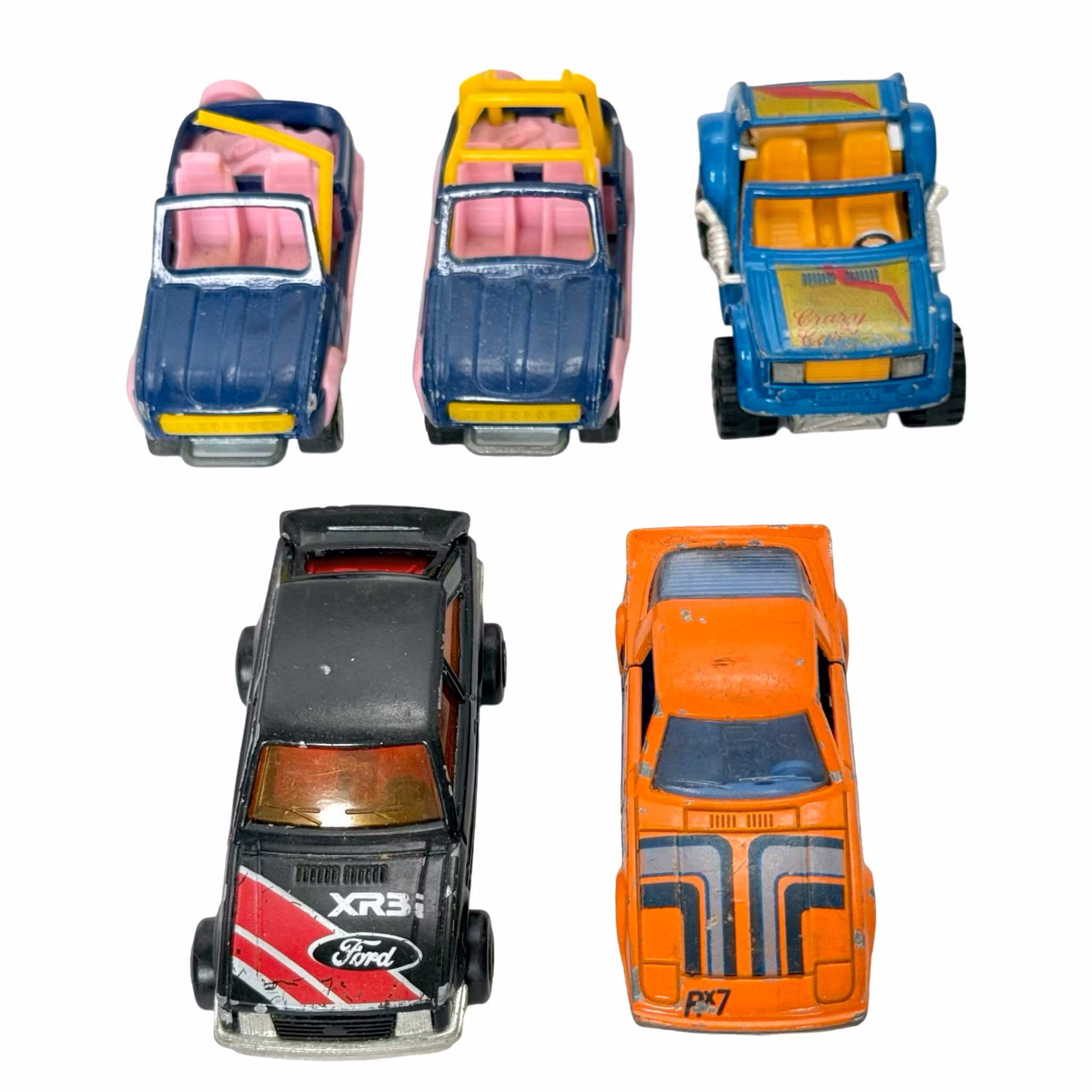 5 piezas, coches de juguete Majorette, coches de colección