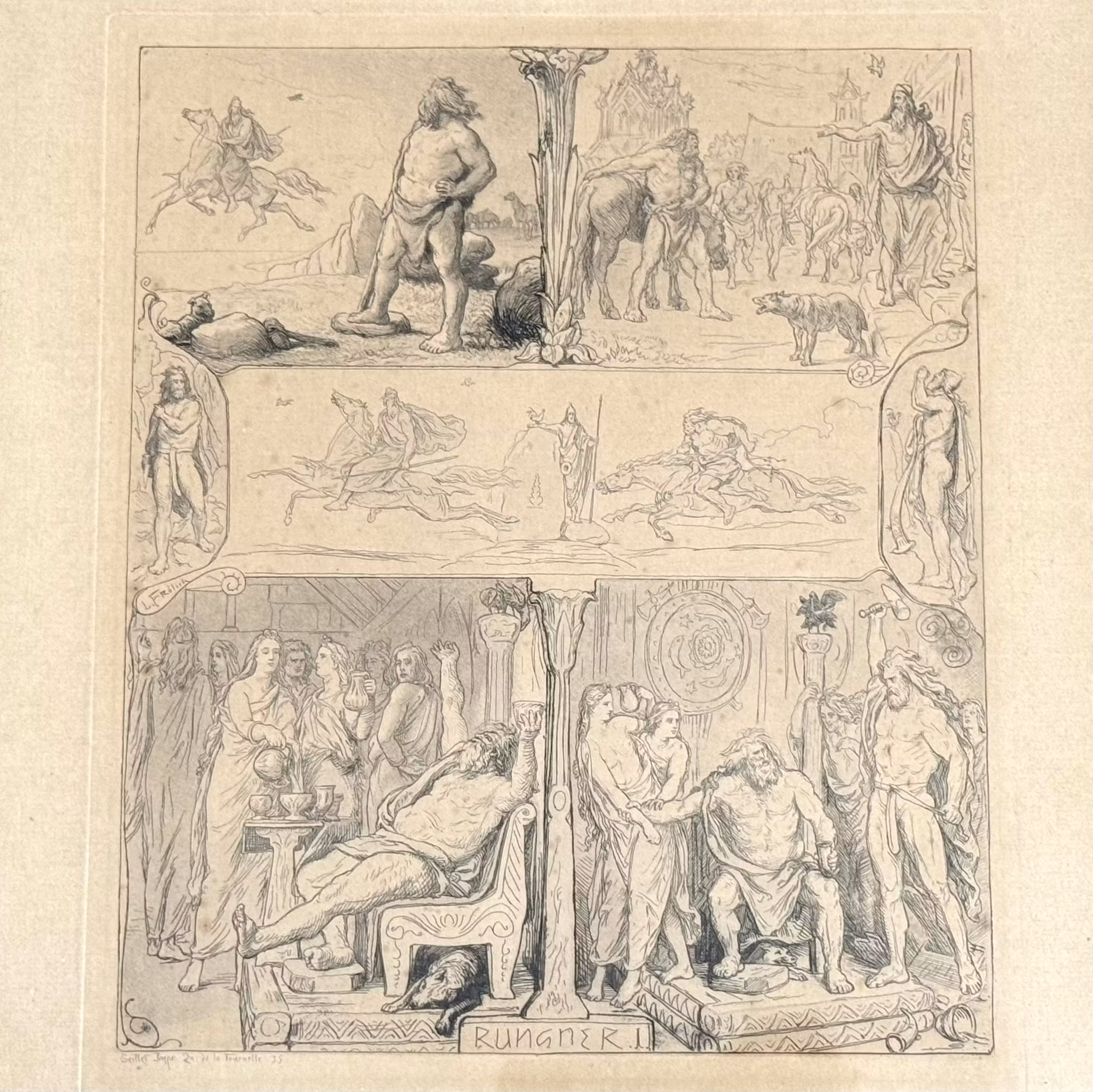 Lorenz Frölich, Mythologie