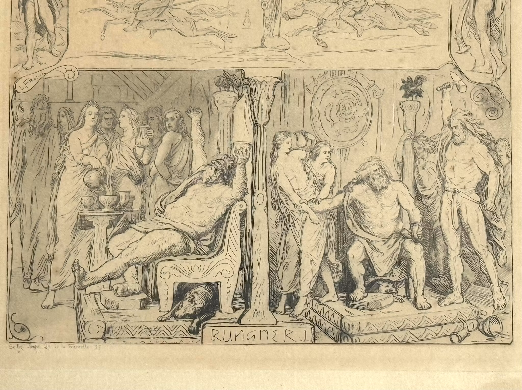 Lorenz Frölich, Mythologie