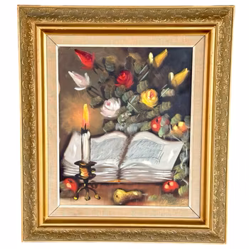 HUGO PALMQUIST, Oljemålning på duk, Signerad