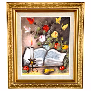 HUGO PALMQUIST, Oljemålning på duk, Signerad