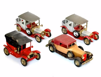 4 st, Matchbox, Lesney, Modeller av Yesteryear, England