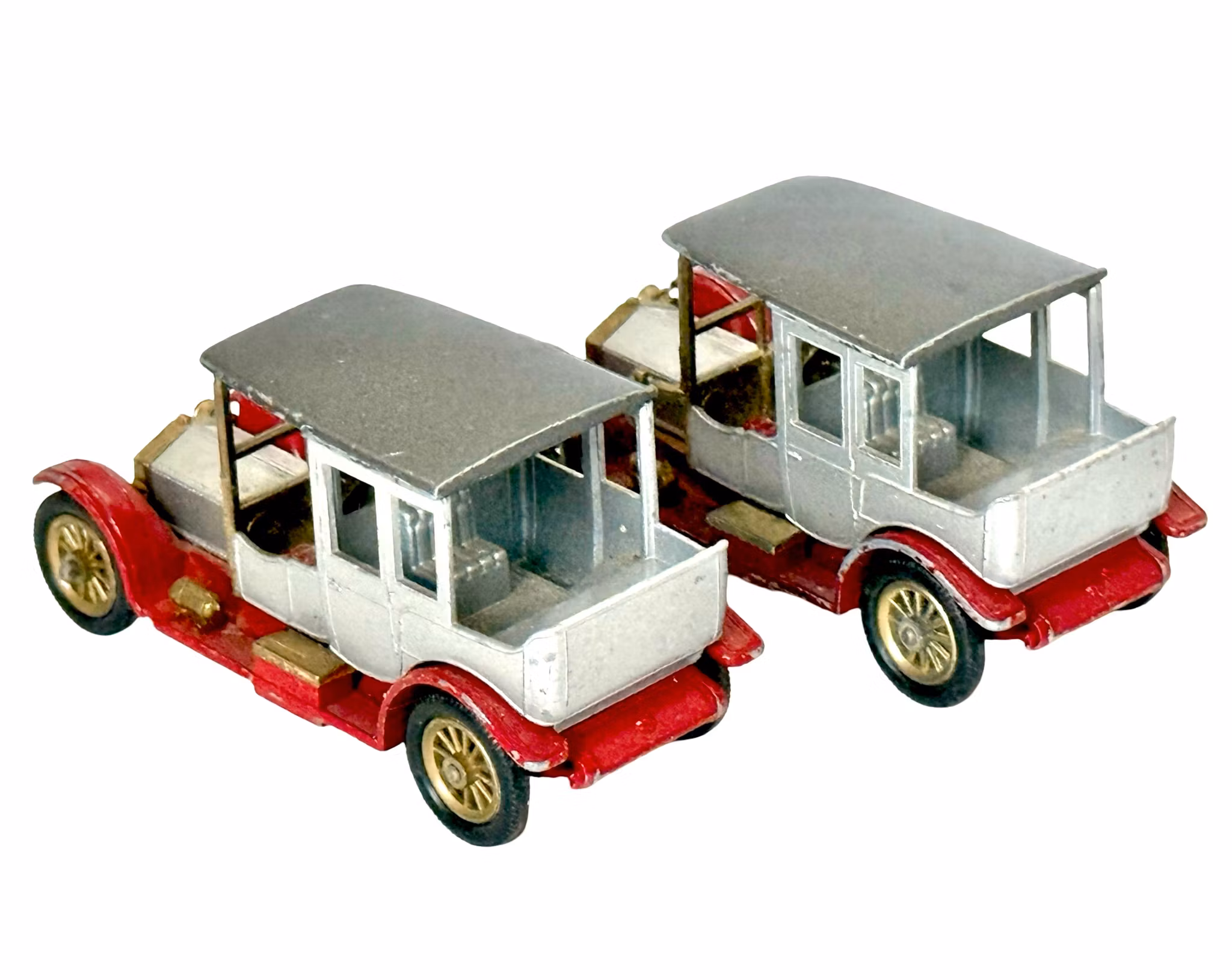 4 kpl, Matchbox, Lesney, Yesteryearin mallit, Englanti