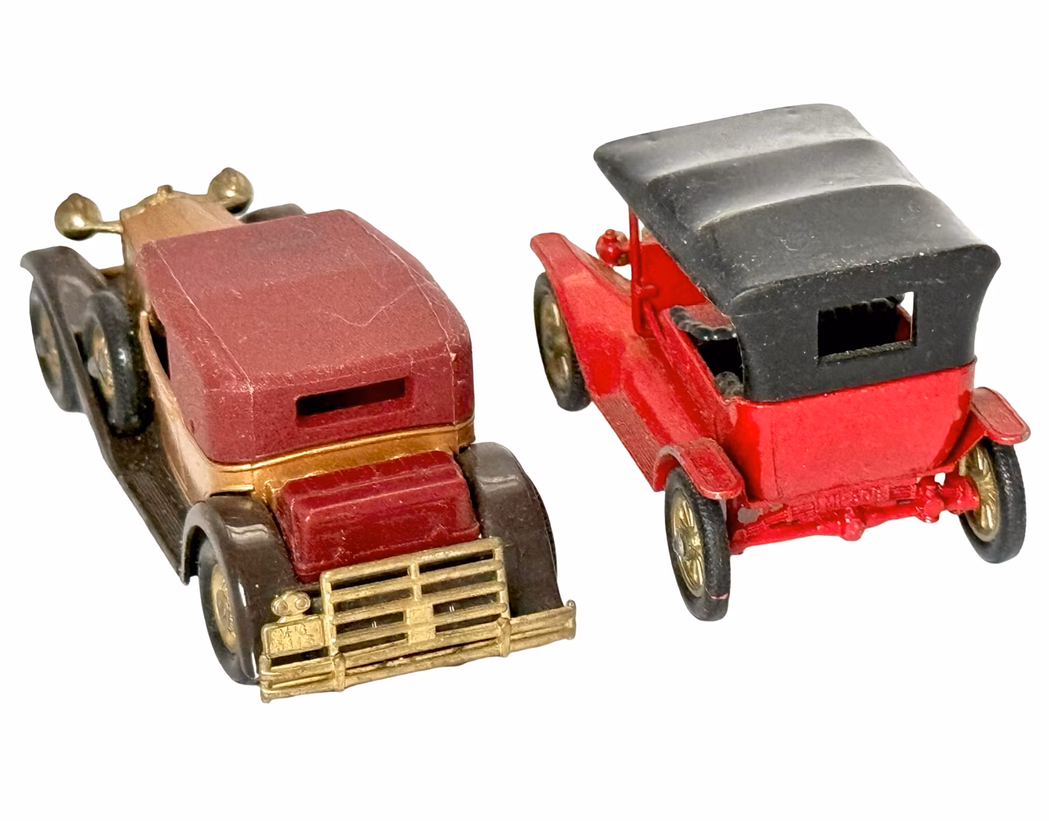 4 kpl, Matchbox, Lesney, Yesteryearin mallit, Englanti