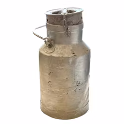 Stary 20 litrowy dzbanek na mleko 288, metalowy, Szwecja