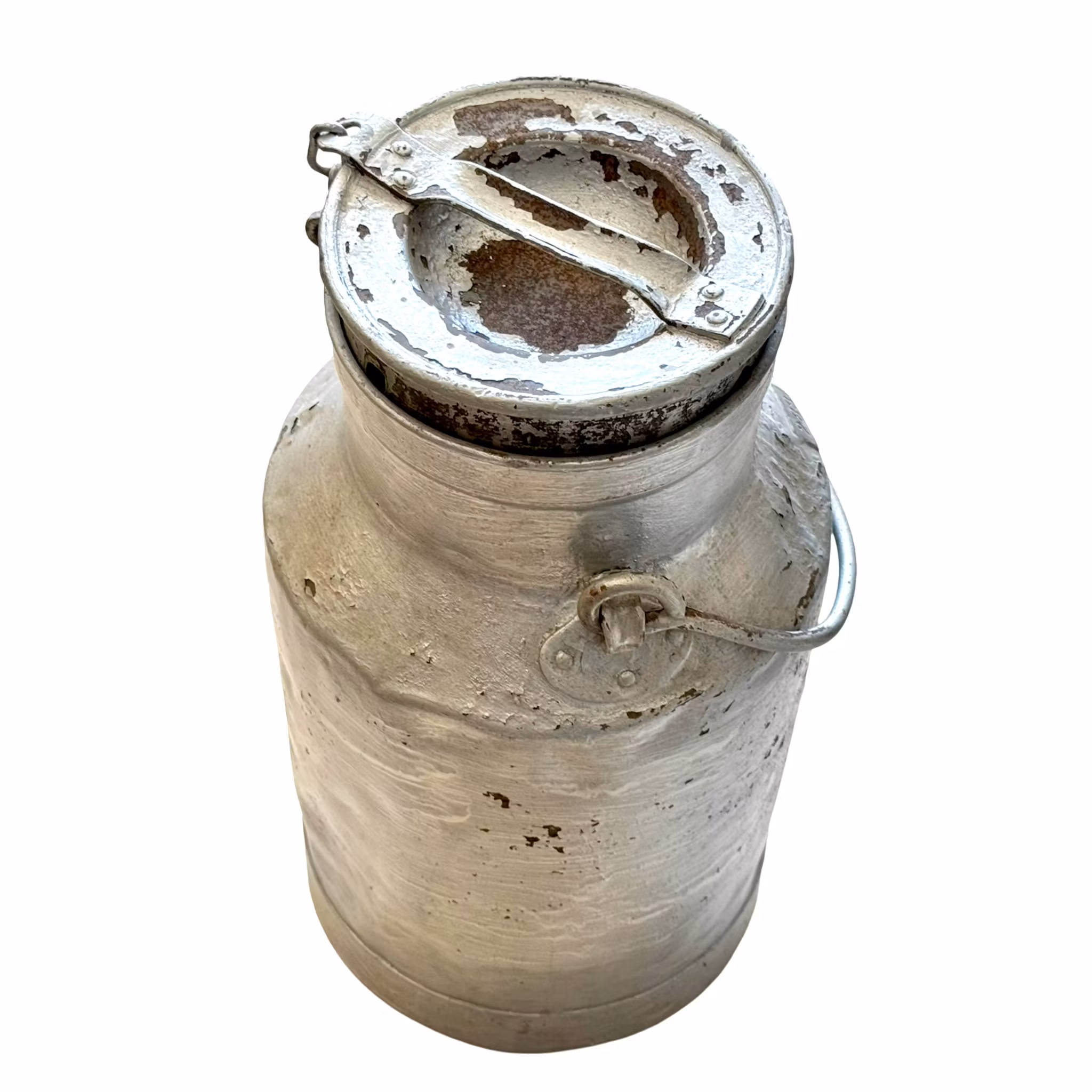 Ældre 20 liters mælkekande 288, metal, Sverige