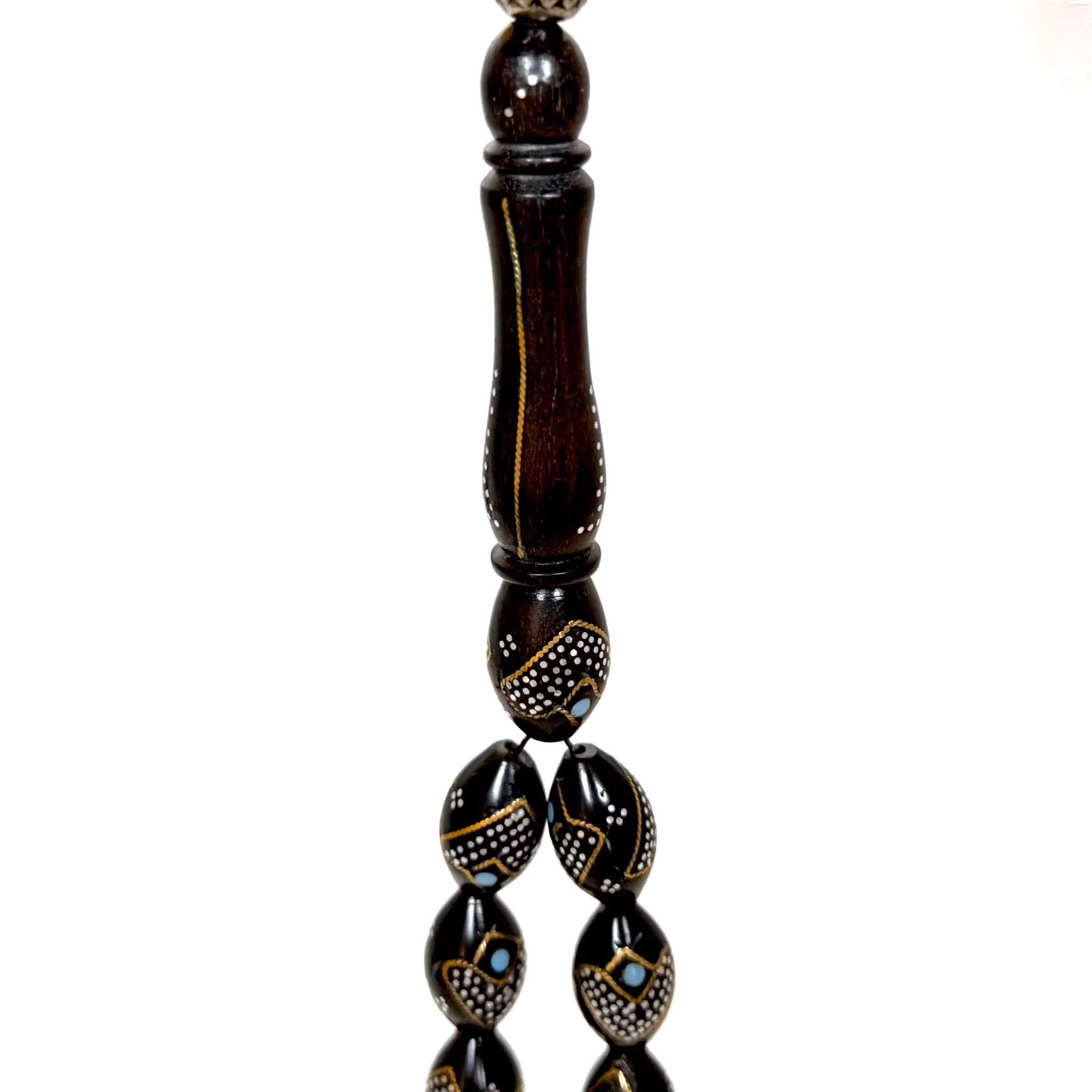 Gammal Cocobolo trä radband