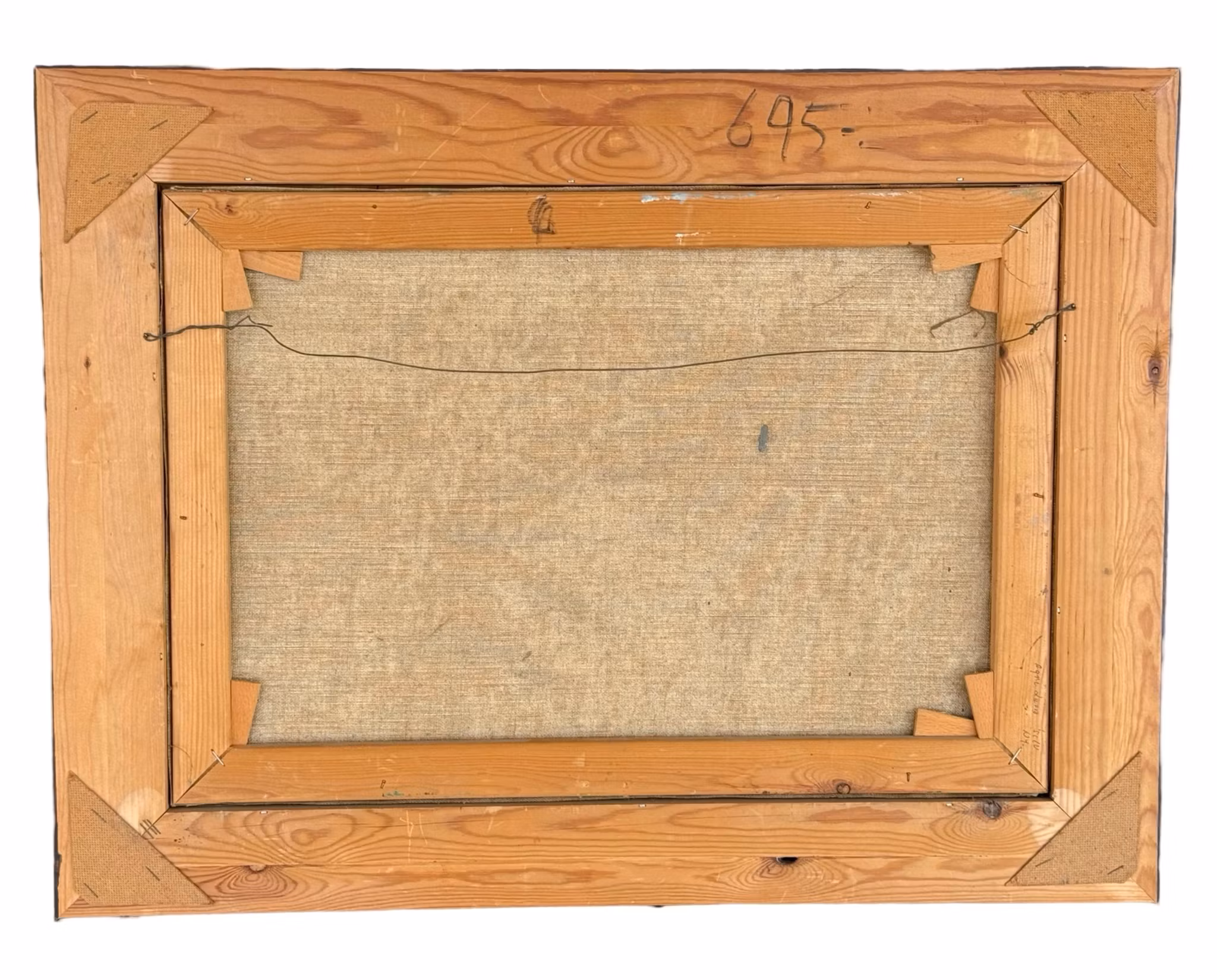 Sven Erik Markhed (1925-1996). Öljymaalaus kankaalle, Signeerattu