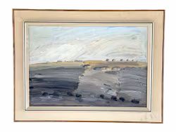 Sven Erik Markhed (1925-1996). Ölgemälde auf Leinwand, Signiert