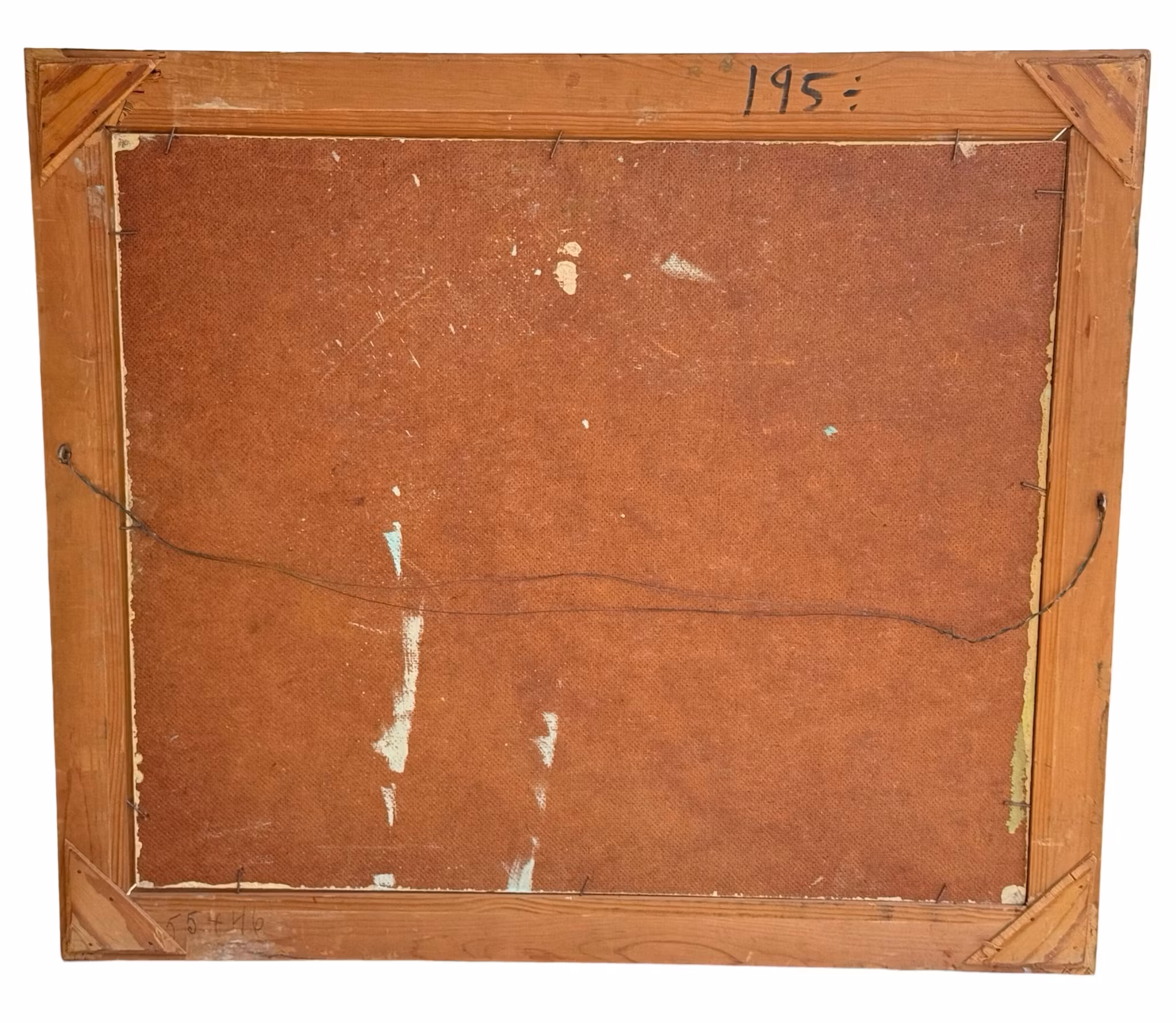 Gunnar Palme, Öljymaalaus paneelille, signeerattu