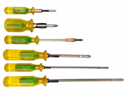 6 st, Skruvmejsel, Upson tools Lok-Blok Hold -E-ZEE PS-7, USA