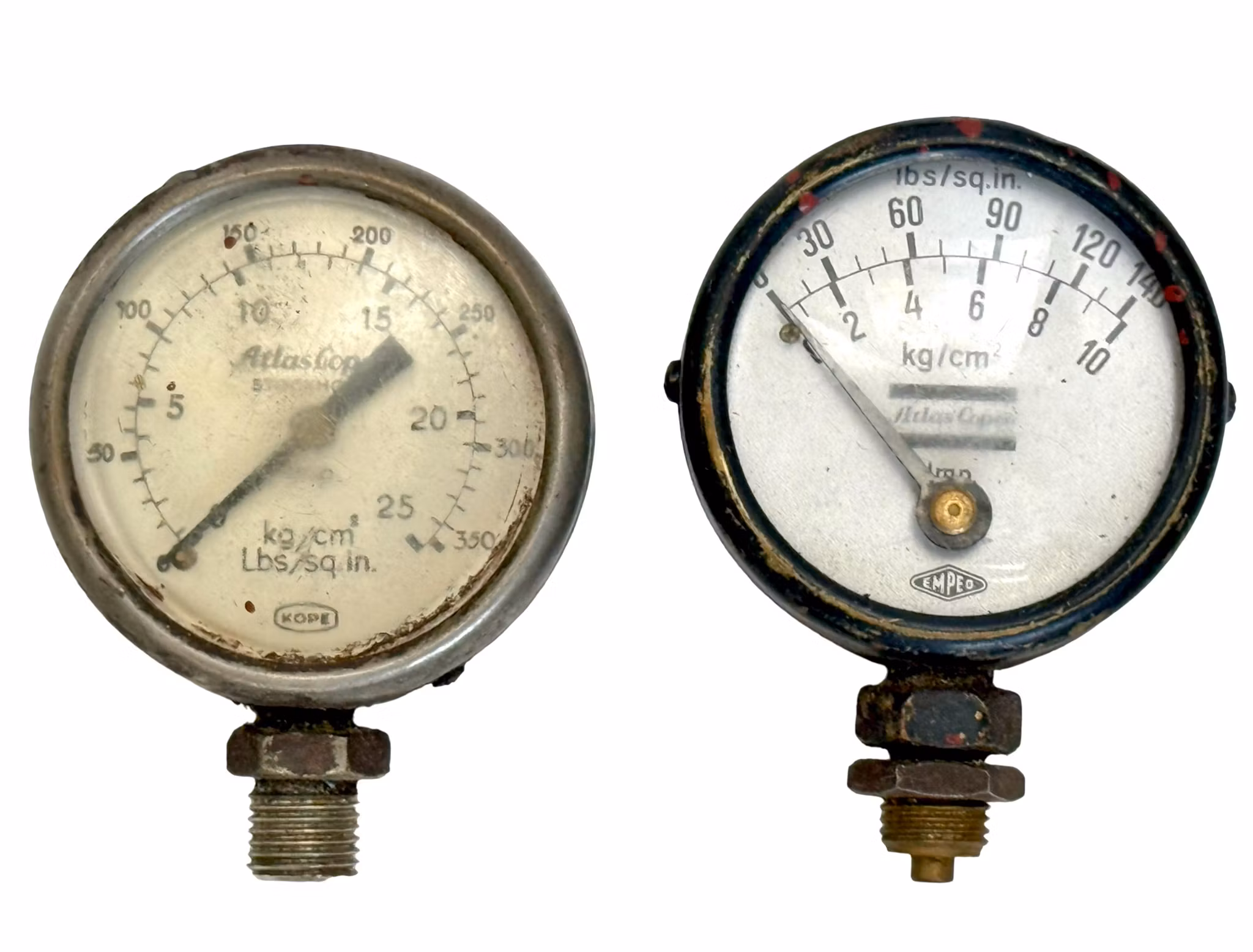13 stk, Manometer / Manometer / Manometer