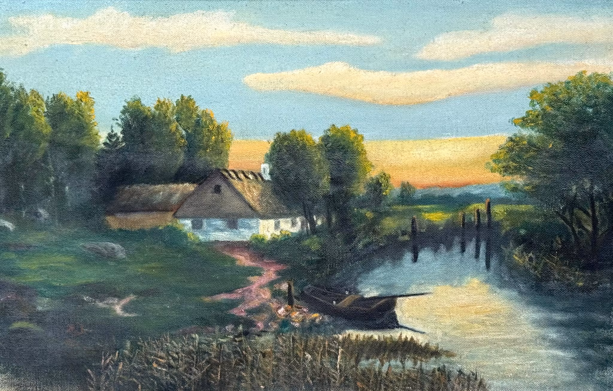 Niezidentyfikowany artysta, Obraz olejny na płótnie, sygnowany HJ 1929