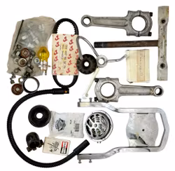 Vintage mopon/moottoripyörän osat