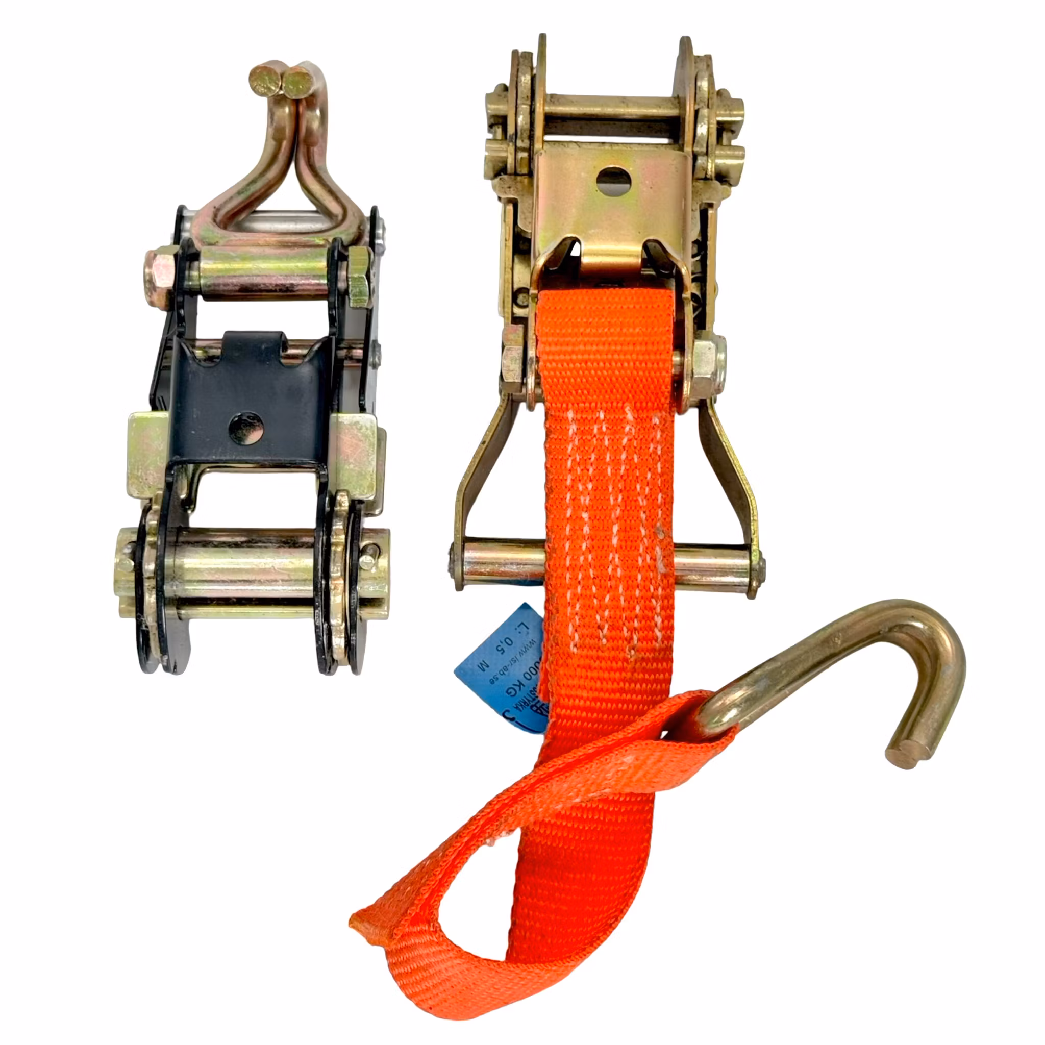 Surringsstropper og spennruller, båndstrammere, lastsikring mm.