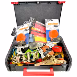 Zurrgurte und Spannrollen, Gurtspanner, Ladungssicherung etc.