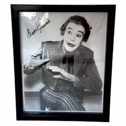CESAR ROMERO AUTOGRAFER "JOKER" FOTO