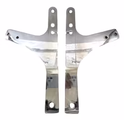 Monteringsplattor Square Sissy Bar, Harley Davidson