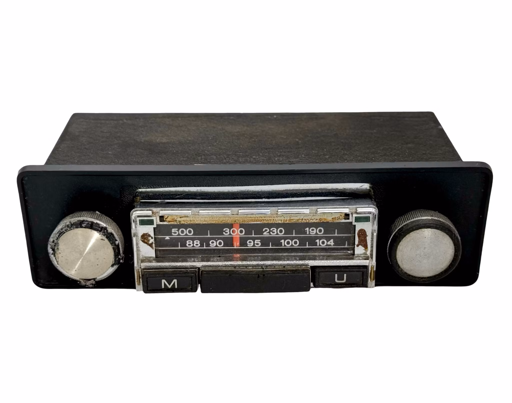 Klasyczne radio samochodowe Philips 12V neg