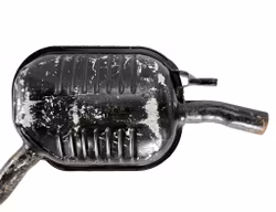 Mercedes W124, Walker tipo MB 59, Escape entre silenciadores