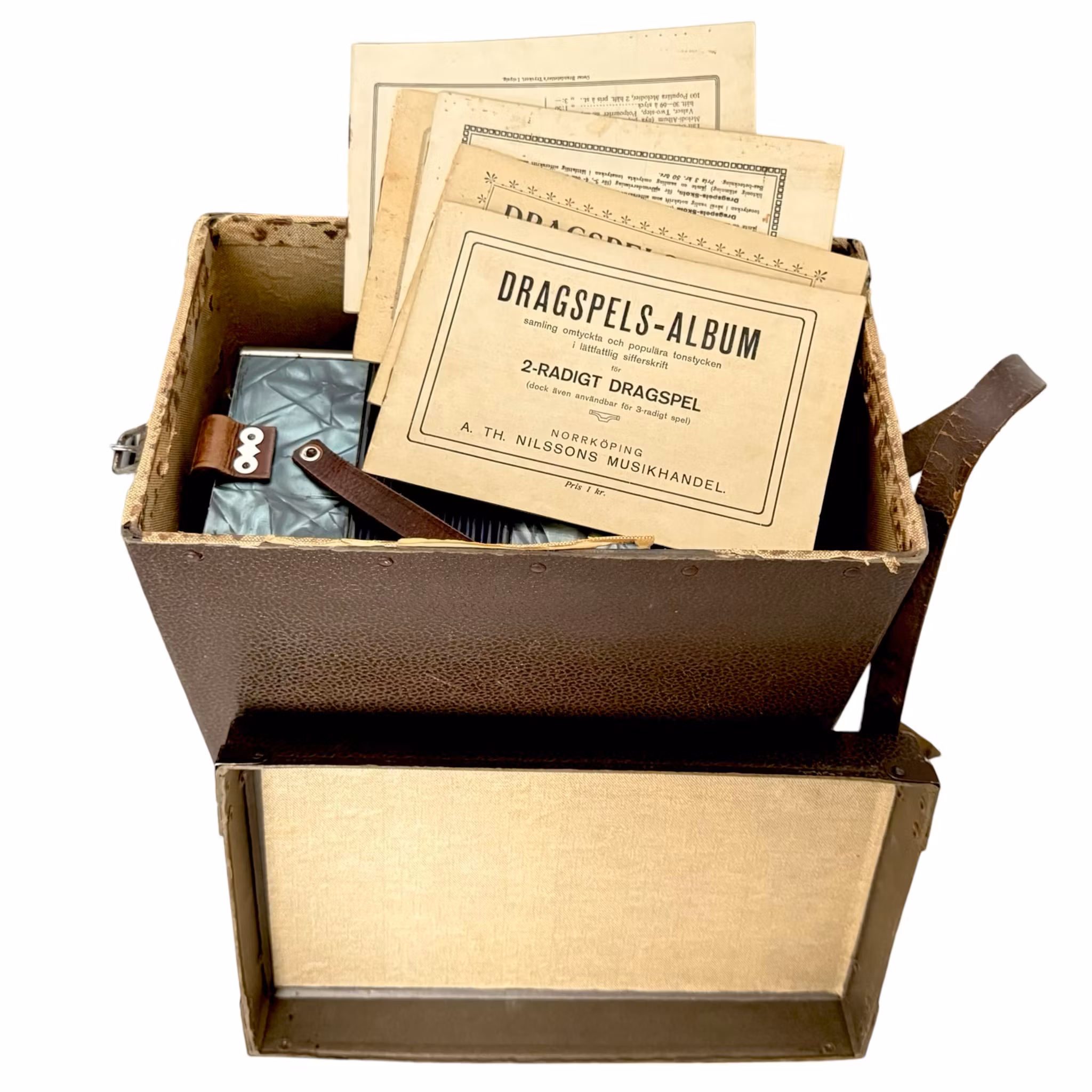 Vintage Dragspel CM-  med väska