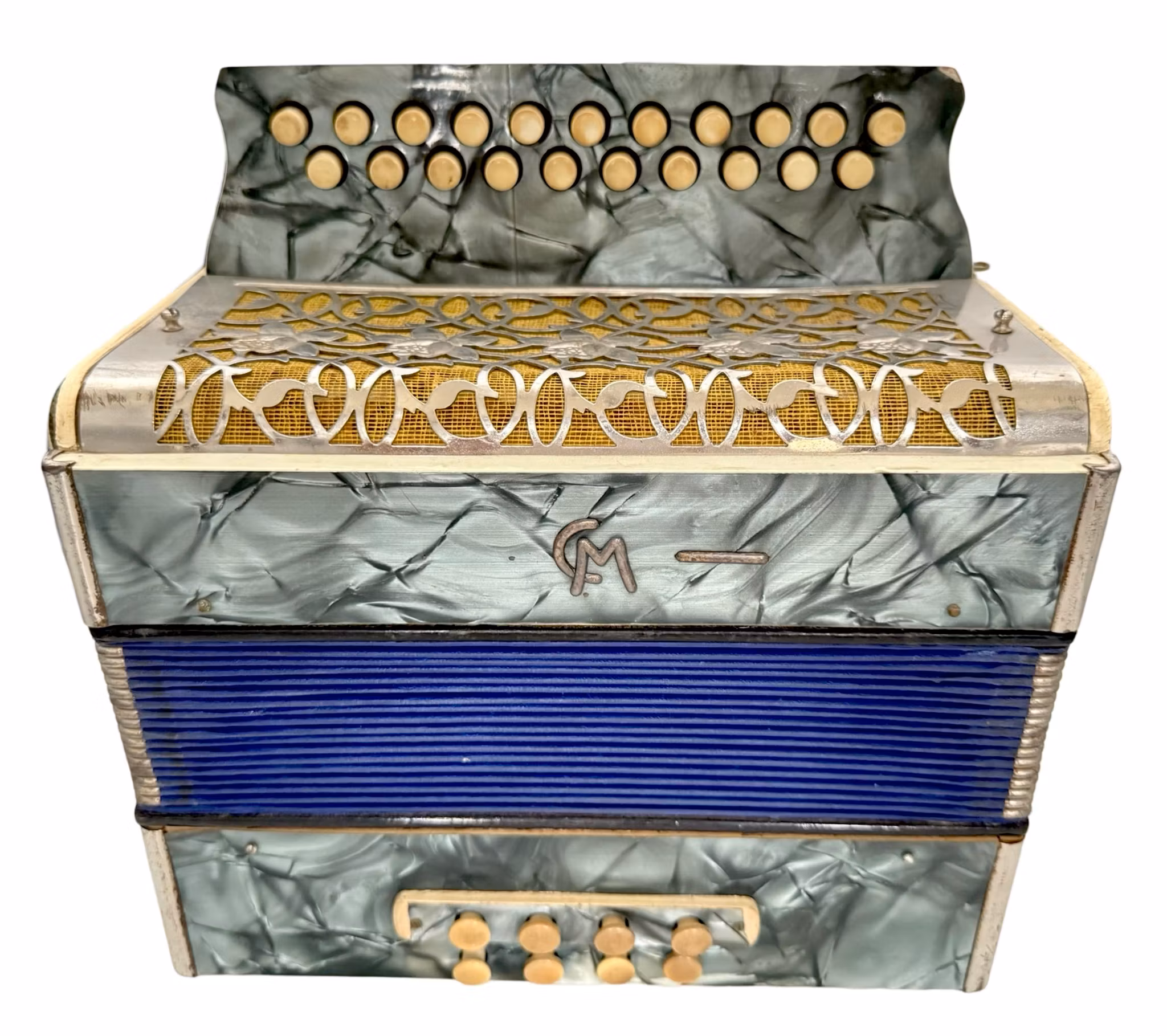 Vintage Dragspel CM-  med väska